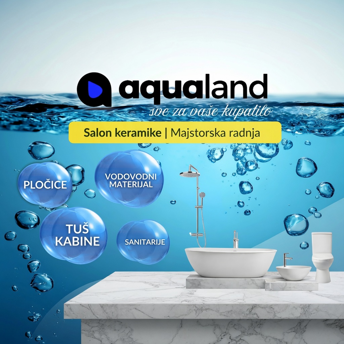 Aqualand Majstorska radnja — sve za majstore na jednom mestu