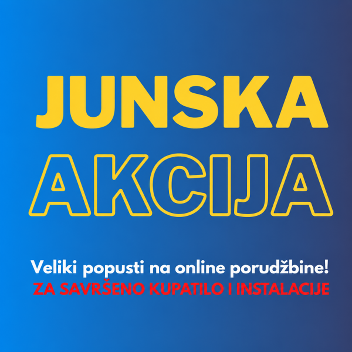 Junska online akcija Aqualand — ušteda na celom kupatilu