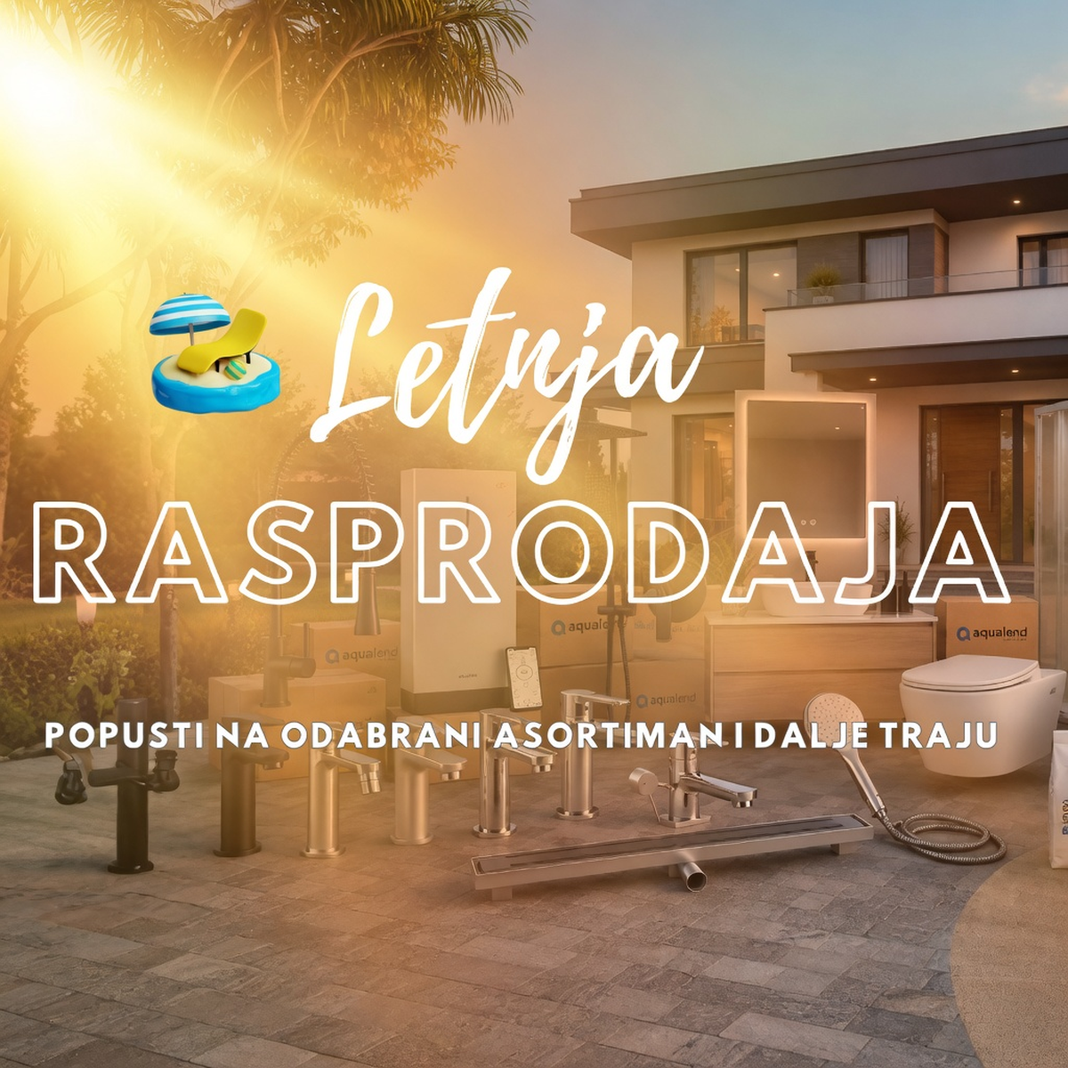 Letnja akcija u Aqualand salonu se nastavlja